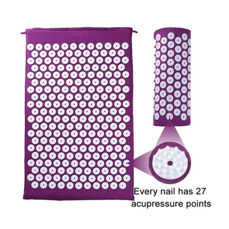 Premium Acupressure Massage Mat – Spike Cushion for Stress Relief