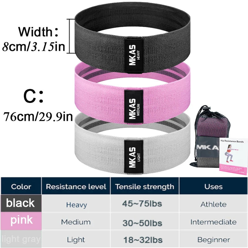 Ultimate Resistance Band Set for Lower Body Sculpting