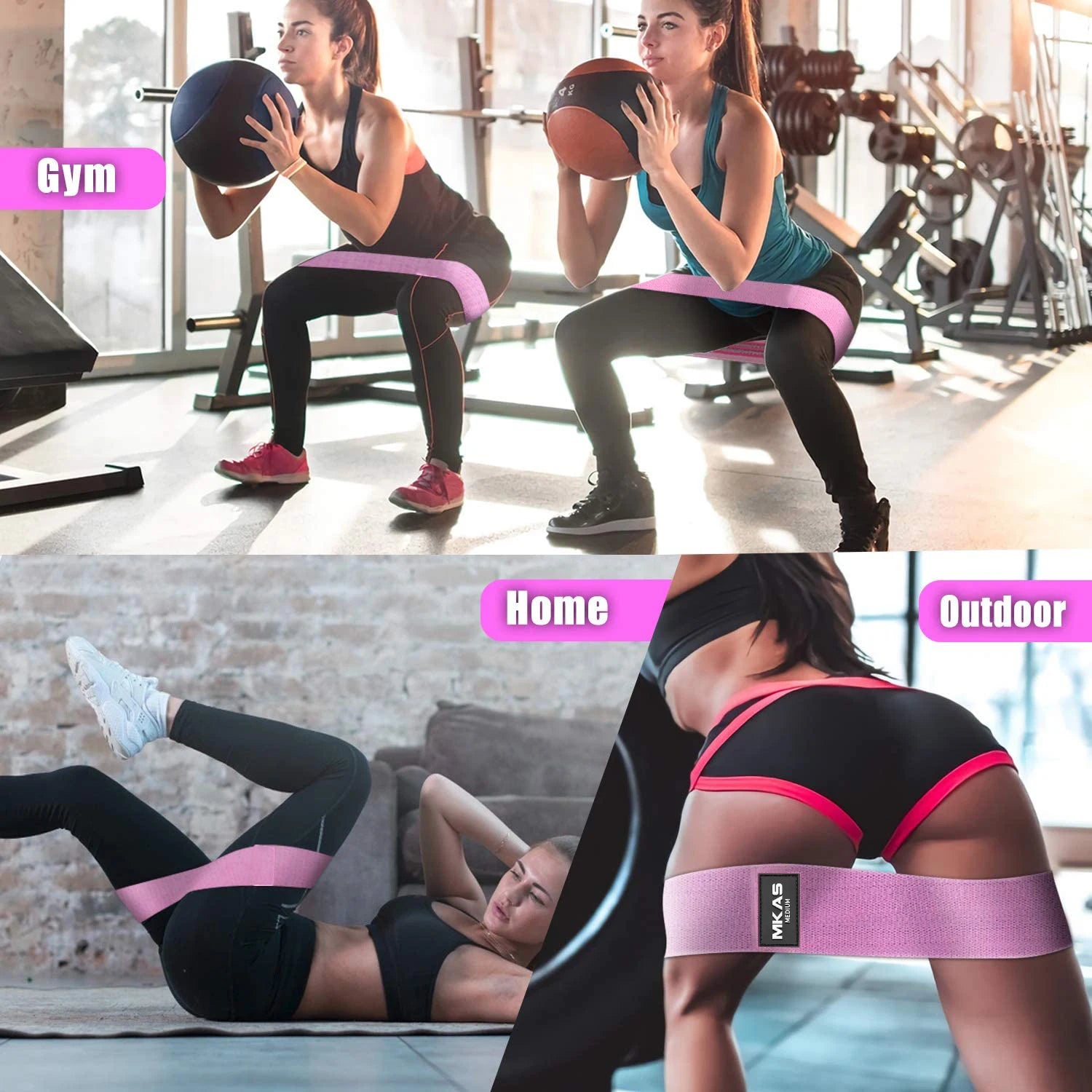 Ultimate Resistance Band Set for Lower Body Sculpting