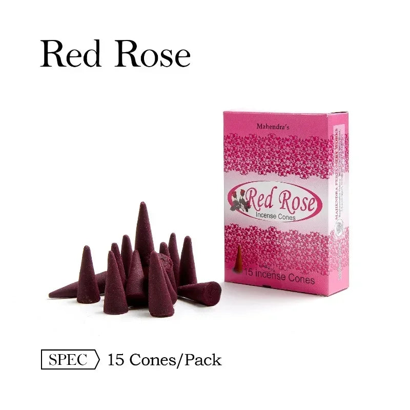 Calming Mahendra Incense Cones – Sandalwood & Lavender Aromatherapy