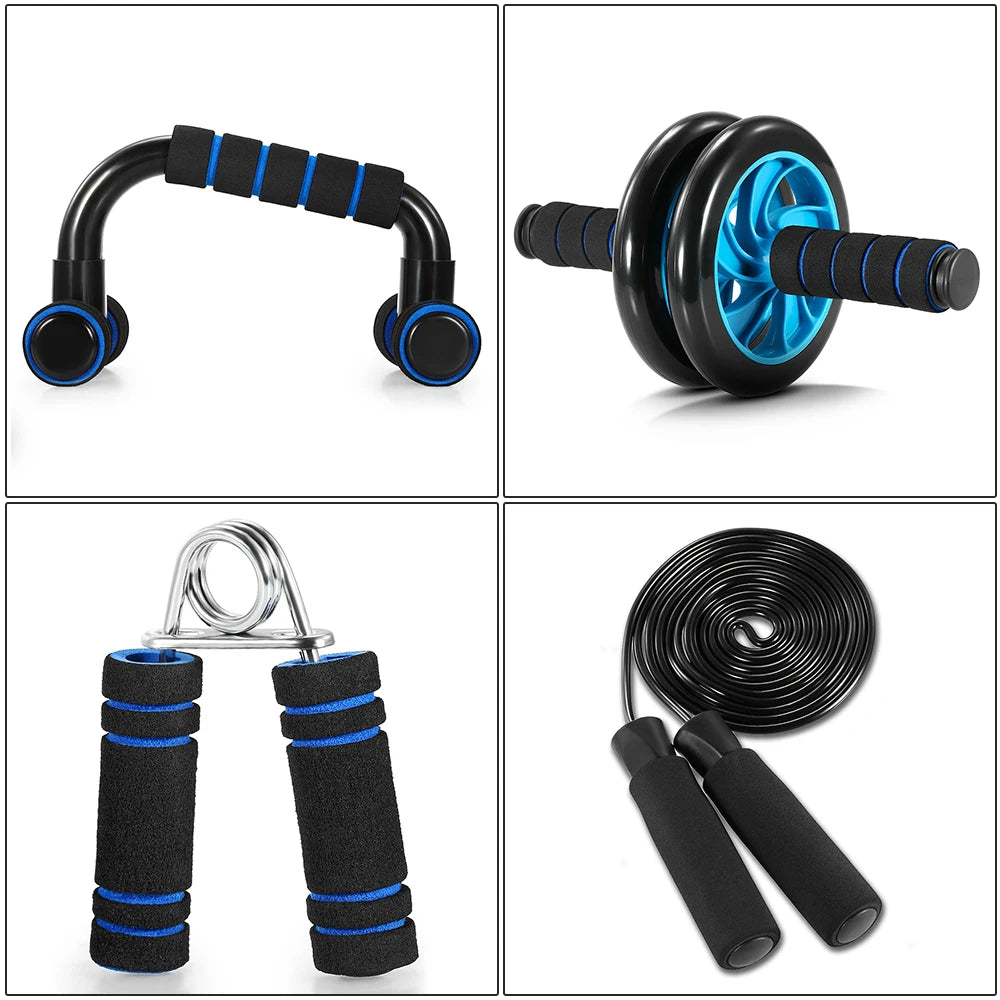 Ultimate Healthy Abdominal Wheel Set for Total Body Workouts