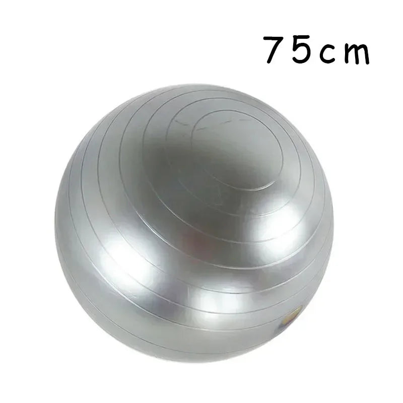 Ultimate Inflatable Pilates Ball with Thickened Design for Balance Fitness