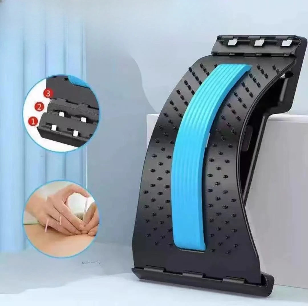 Ultimate 4-Level Back Stretcher for Posture Support and Pain Relief