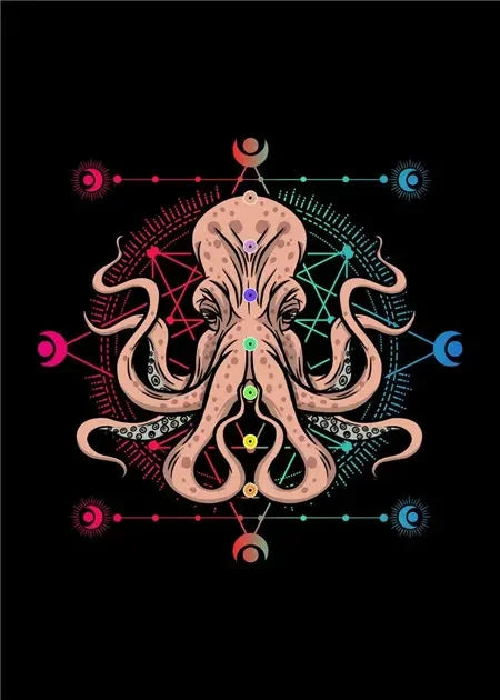 Tranquil Buddha Chakra Mandala Canvas – Meditation Wall Decor