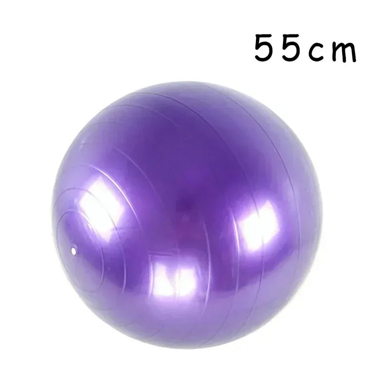 Ultimate Inflatable Pilates Ball with Thickened Design for Balance Fitness