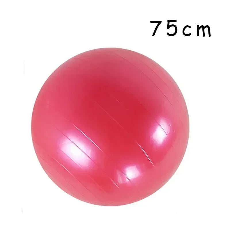 Ultimate Inflatable Pilates Ball with Thickened Design for Balance Fitness
