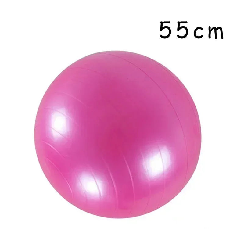 Ultimate Inflatable Pilates Ball with Thickened Design for Balance Fitness