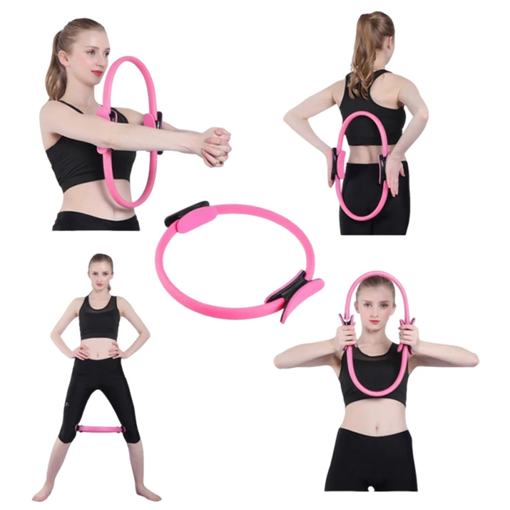 Ultimate Pilates Fitness Ring with Non-Slip Handles for Core Toning