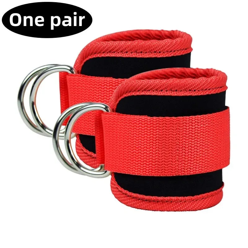 Ultimate Resistance Bands with Adjustable Ankle Straps for Leg Training