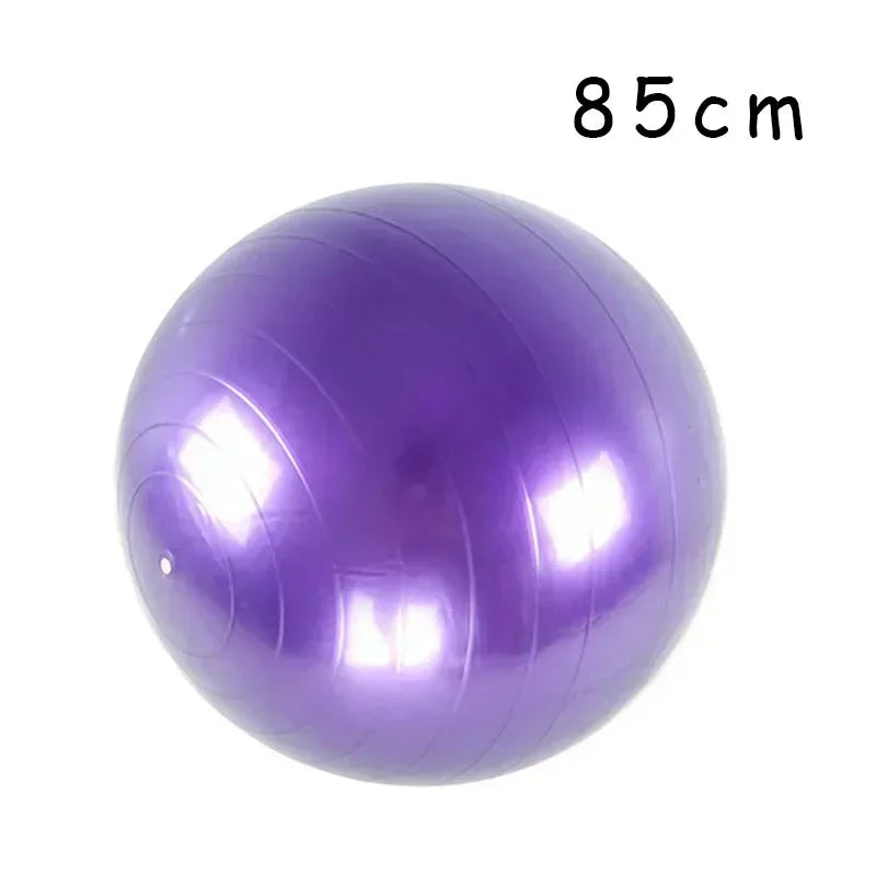 Ultimate Inflatable Pilates Ball with Thickened Design for Balance Fitness