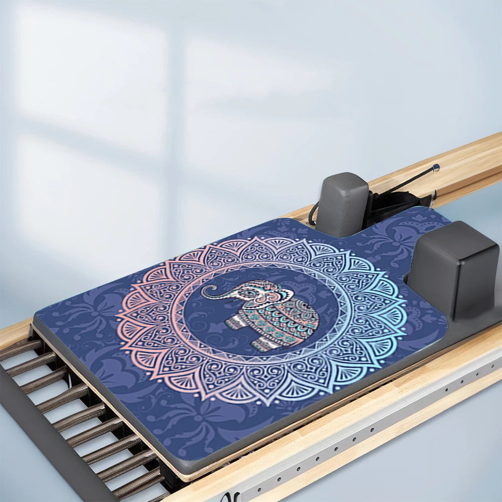 Ultimate Suede Pilates Mat with Non-Slip Surface for Home Workouts