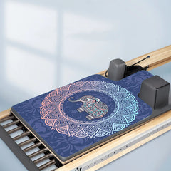 Ultimate Suede Pilates Mat with Non-Slip Surface for Home Workouts