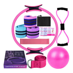 Ultimate Pilates Essentials Kit with Versatile Resistance for Full-Body Fitness
