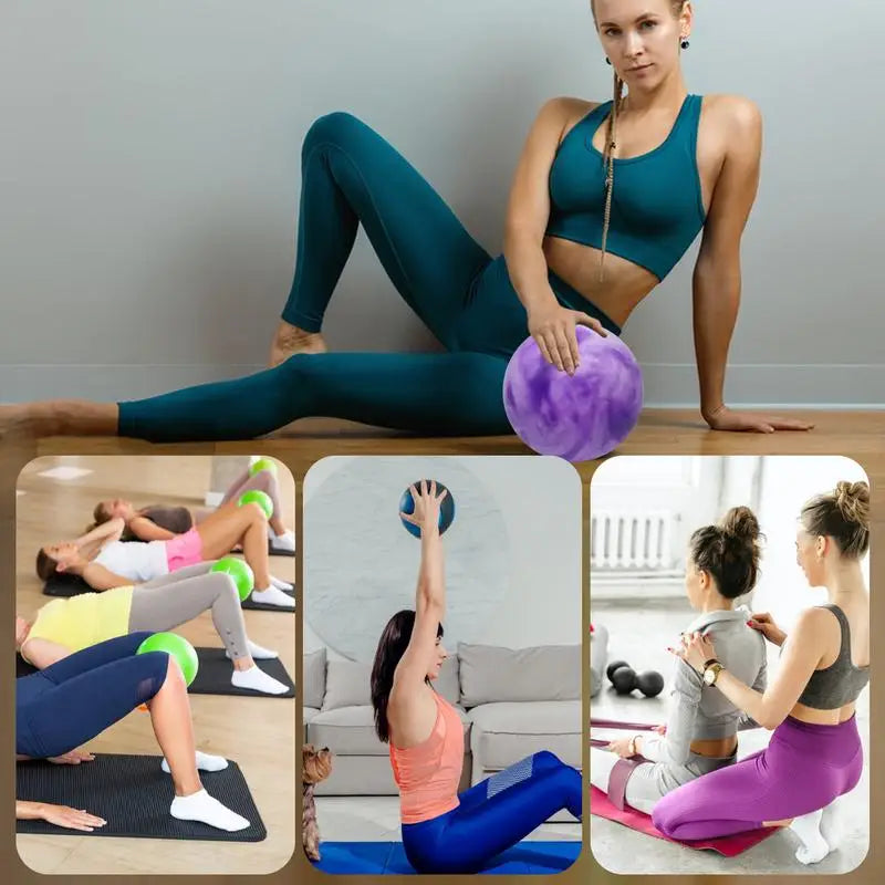 Ultimate Pilates Exercise Ball with Gentle Resistance for Core Strength