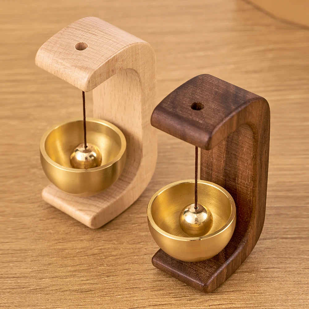 Ultimate Wireless Wooden Wind Chime with Magnetic Suction for Calming Ambiance