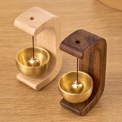 Ultimate Wireless Wooden Wind Chime with Magnetic Suction for Calming Ambiance