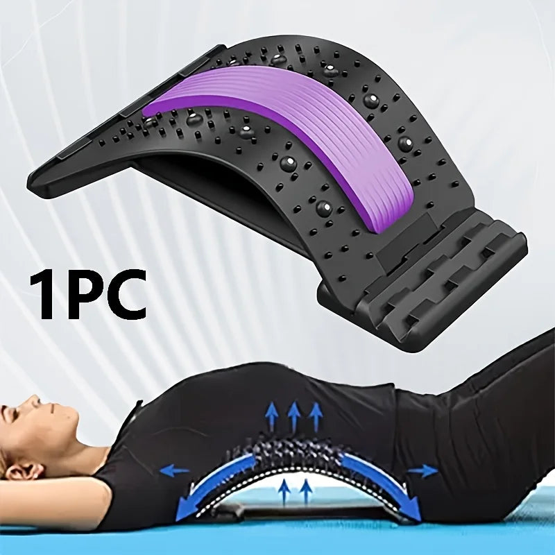 Ultimate 4-Level Back Stretcher for Posture Support and Pain Relief