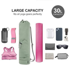 Essential Yoga Mat Bag – Travel Backpack for Mats & Accessories