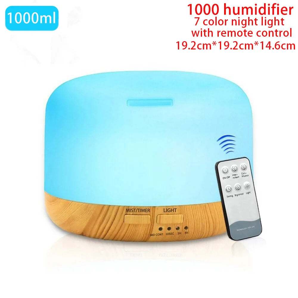 Ultimate Ultrasonic Essential Oil Diffuser with Remote Control for Relaxation