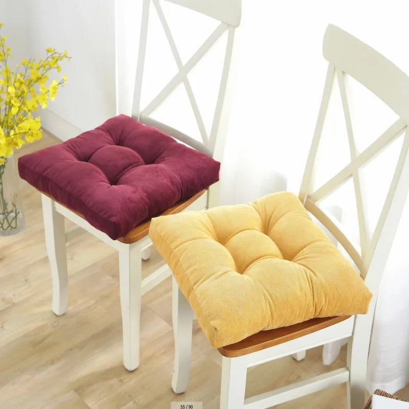 Premium Square Floor Pillow – Thick Tufted Cushion for Yoga & Meditation