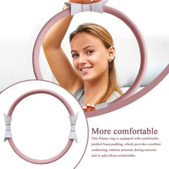Ultimate Pilates Ring with Dual Grip for Core Strength