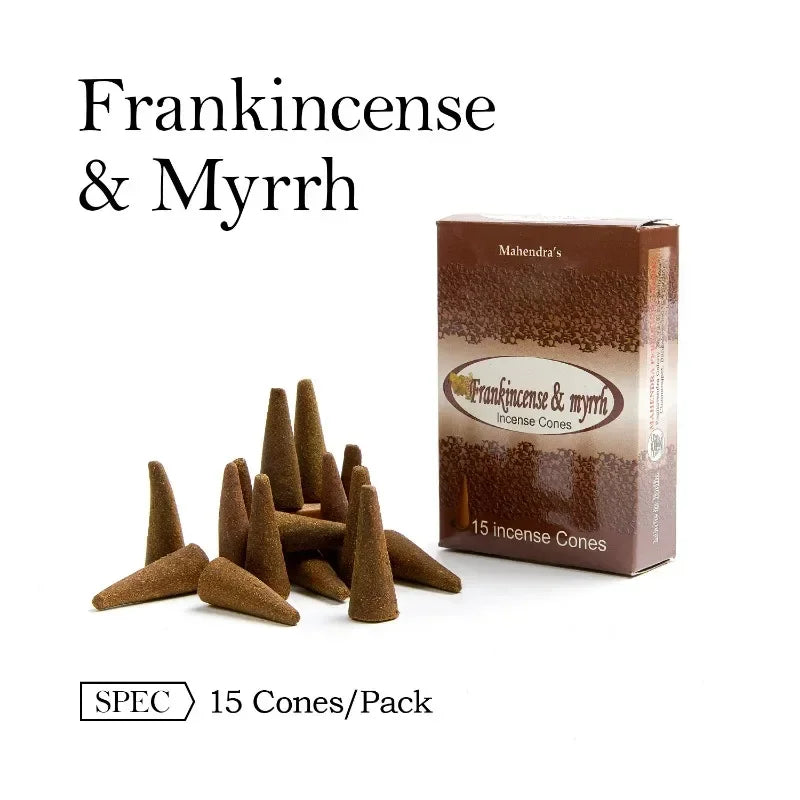 Calming Mahendra Incense Cones – Sandalwood & Lavender Aromatherapy