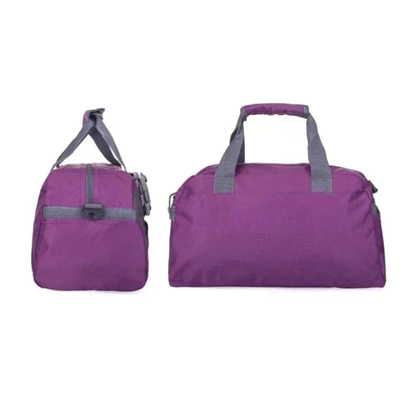 Premium Waterproof Yoga Gym Bag – Nylon Duffel for Fitness & Travel