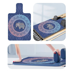 Ultimate Suede Pilates Mat with Non-Slip Surface for Home Workouts