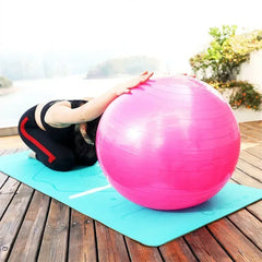 Ultimate Inflatable Pilates Ball with Thickened Design for Balance Fitness
