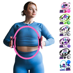 Ultimate Pilates Essentials Kit with Versatile Resistance for Full-Body Fitness