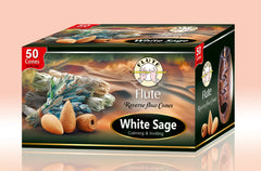 Premium 50-Pack Natural Sandalwood Incense Cones – Long-Lasting Aroma
