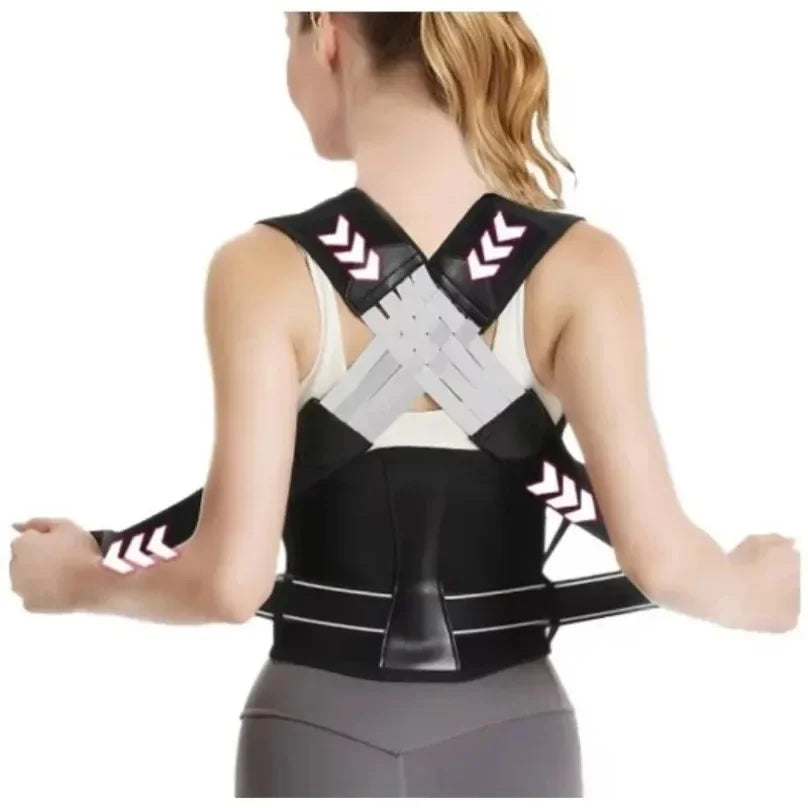 Premium Adjustable Back Posture Corrector for Pilates Support