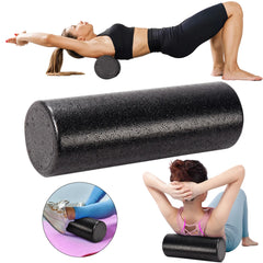 Premium 12-Inch Foam Roller for Deep Tissue Massage Relief