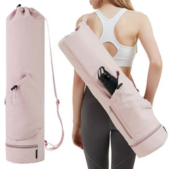 Ultimate Yoga Mat Bag – With Bottle Pocket & Wet Storage for Gym