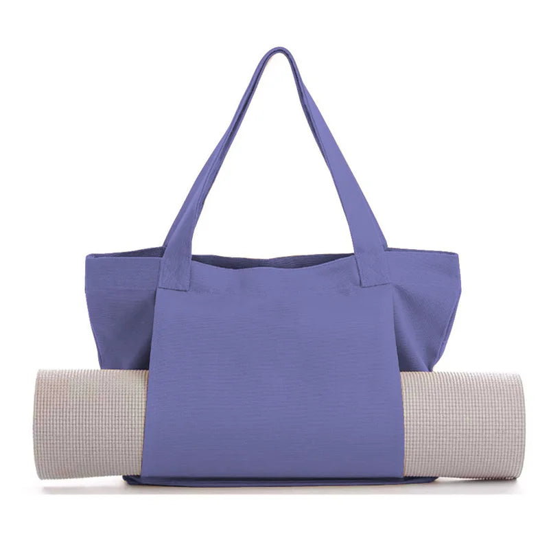 Durable Large Yoga Mat Bag – Foldable Canvas Carrier for Fitness