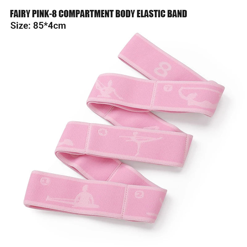 Ultimate Multi-Section Pilates Resistance Band for Flexibility