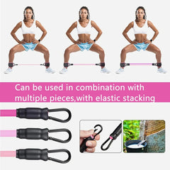 Ultimate Resistance Bands with Adjustable Ankle Straps for Leg Training