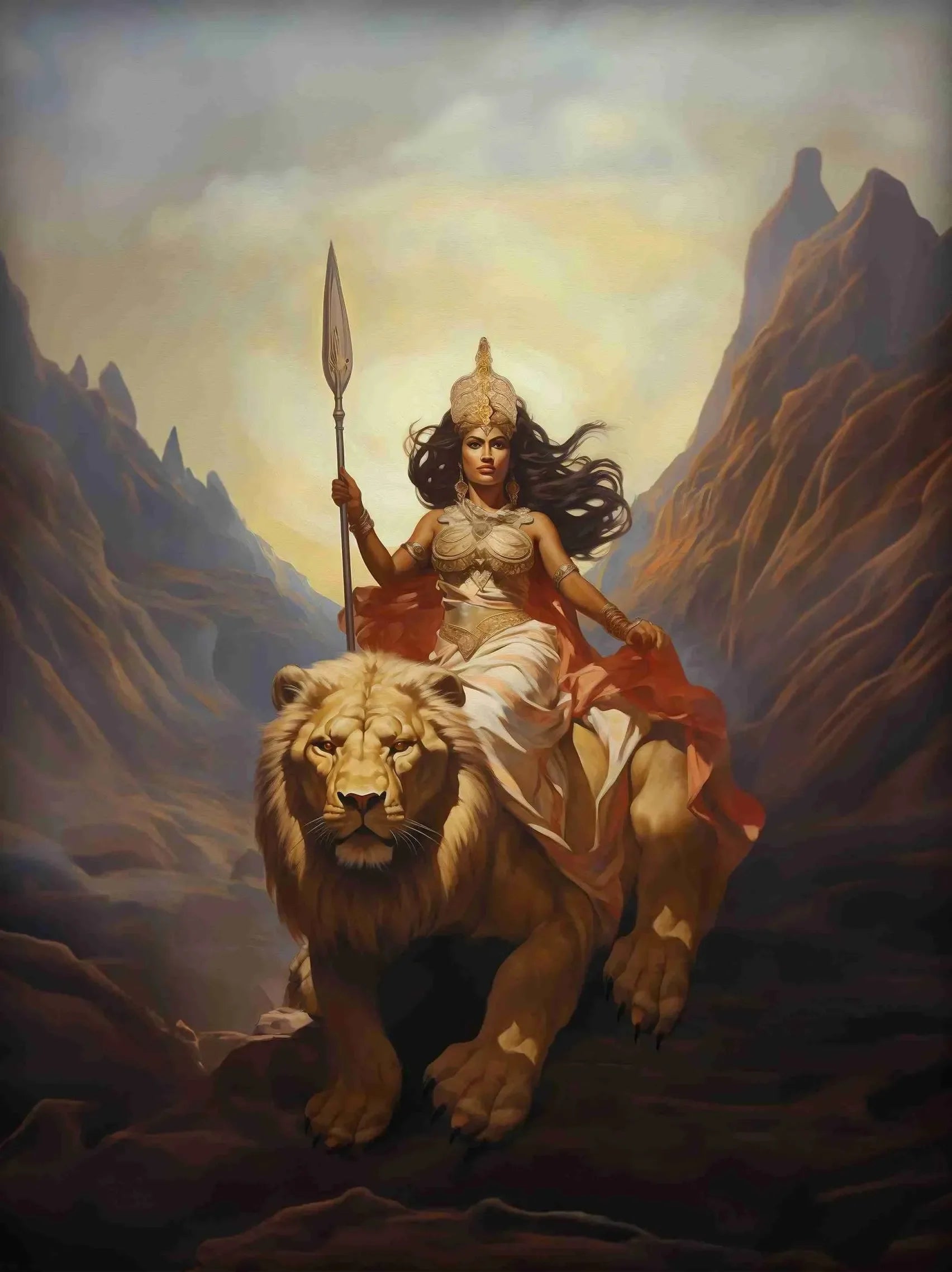 Sacred Lord Shiva & Saraswati Yoga Wall Art – Divine Meditation Decor