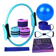 Ultimate Pilates Essentials Kit with Versatile Resistance for Full-Body Training