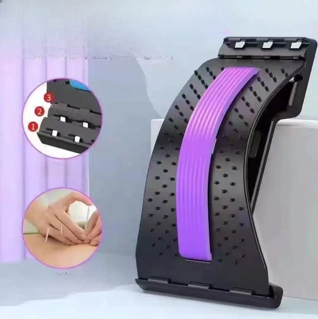 Ultimate 4-Level Back Stretcher for Posture Support and Pain Relief