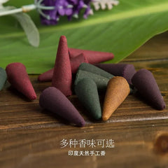 Calming Mahendra Incense Cones – Sandalwood & Lavender Aromatherapy