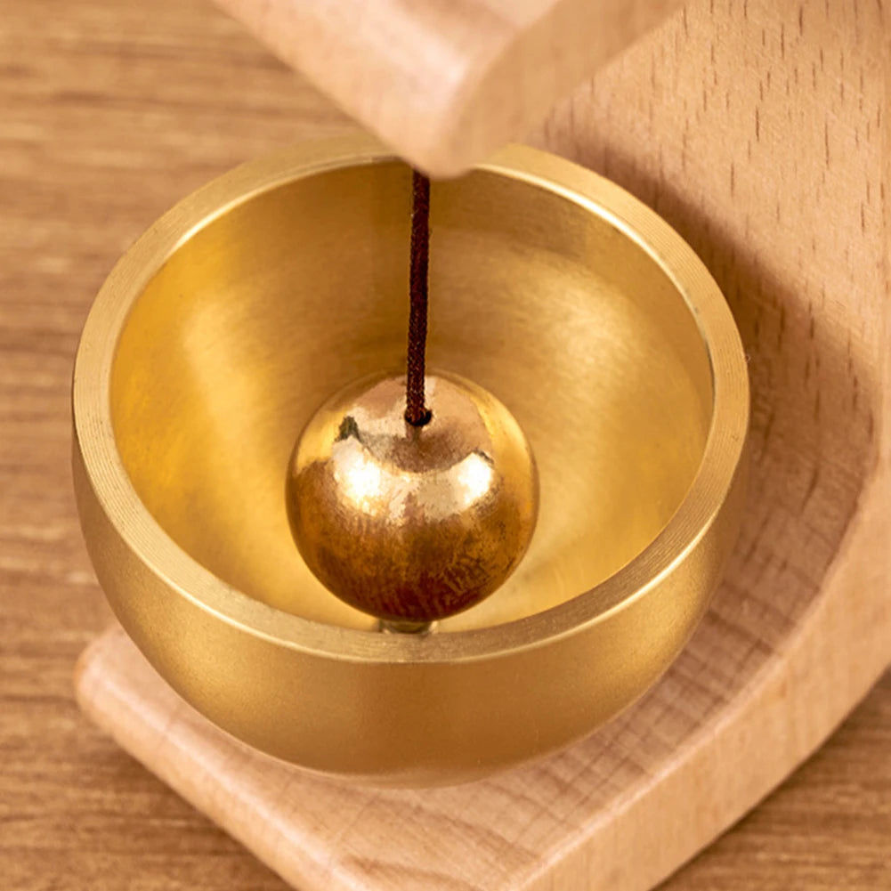 Ultimate Wireless Wooden Wind Chime with Magnetic Suction for Calming Ambiance