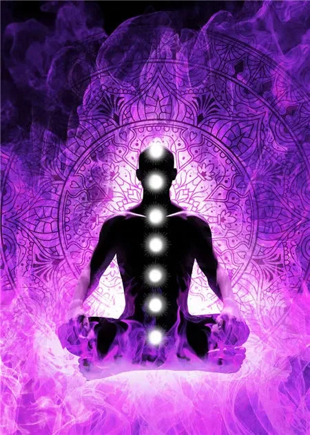 Tranquil Buddha Chakra Mandala Canvas – Meditation Wall Decor