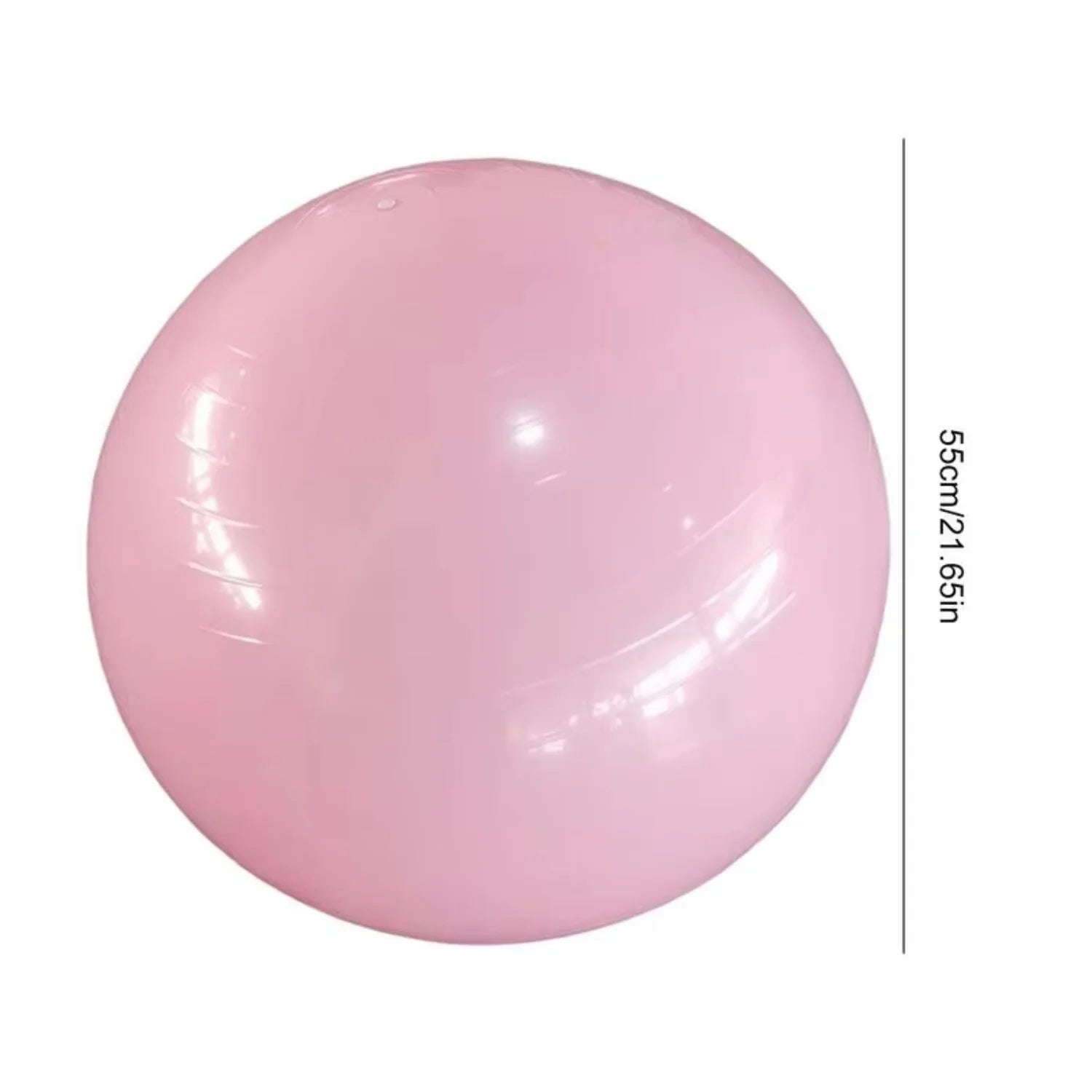 Premium Pilates Balance Ball with Anti-Breakage Technology for Core Strength