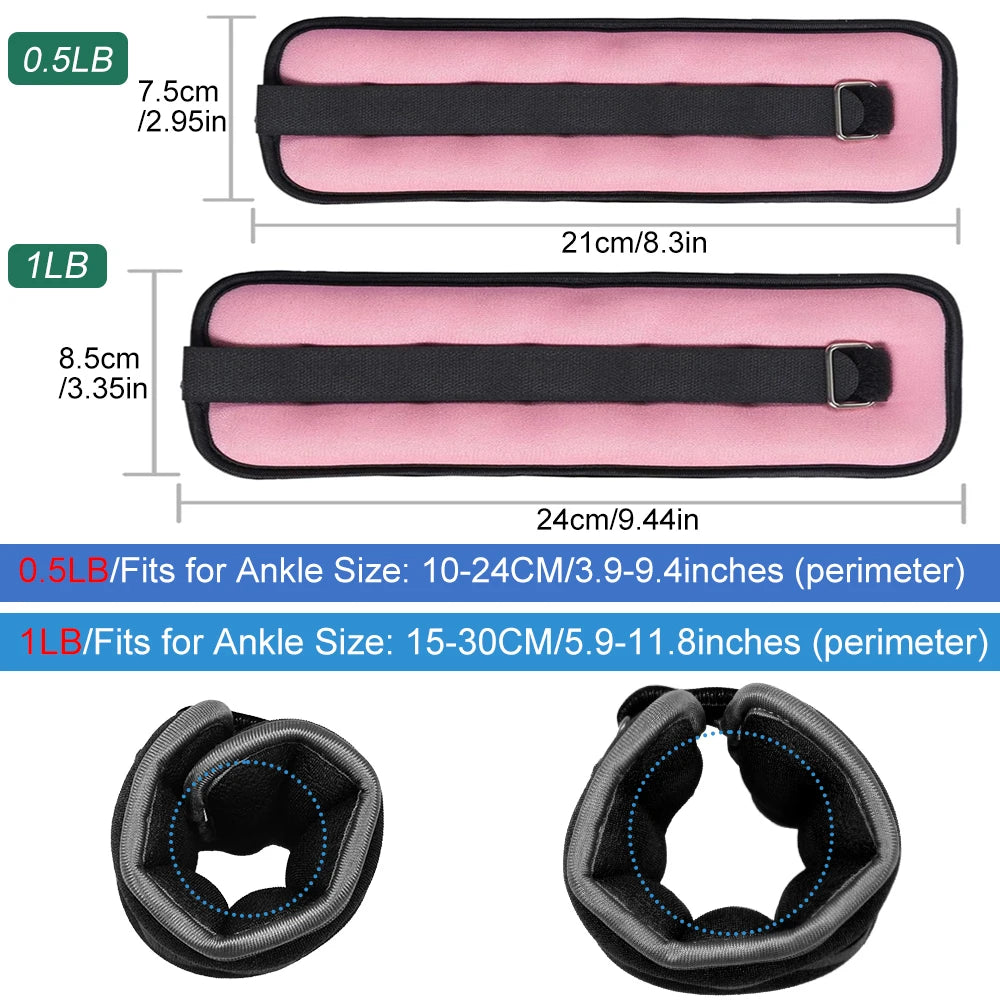 Ultimate Adjustable Ankle Weights for Enhanced Pilates Workouts