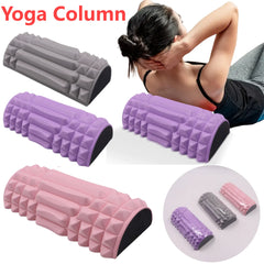 Premium Half-Round Pilates Foam Roller for Muscle Relief