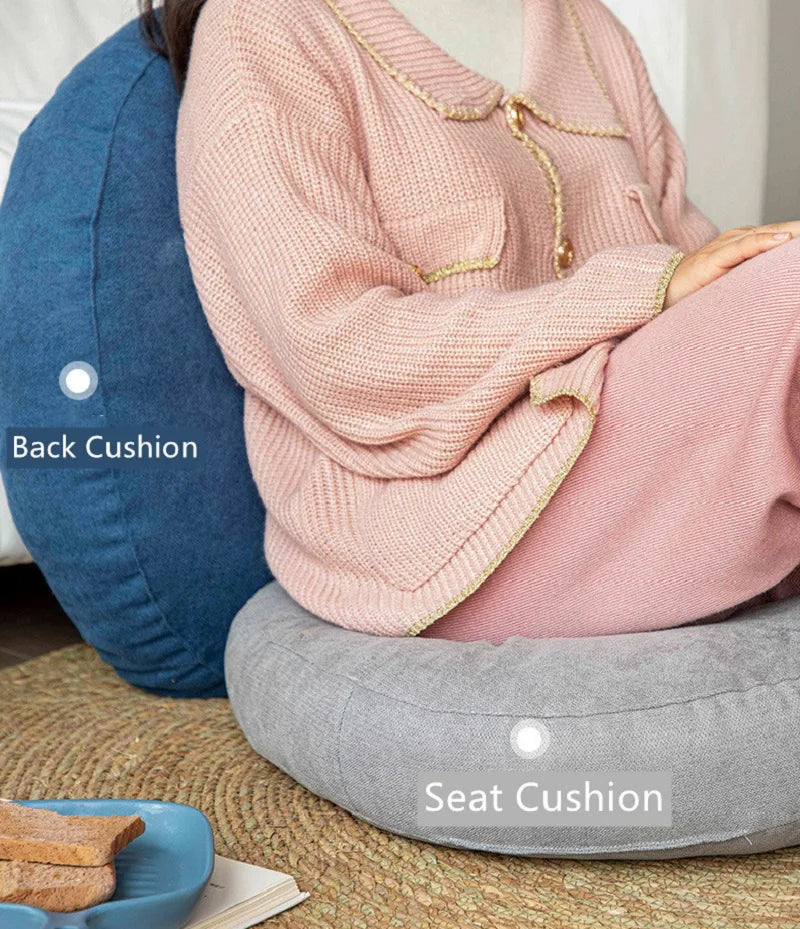 Premium Round Pilates Cushion for Mindful Sitting Anytime