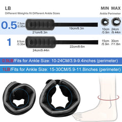 Ultimate Adjustable Ankle and Wrist Weights for Enhanced Workouts
