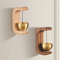 Ultimate Wireless Wooden Wind Chime with Magnetic Suction for Calming Ambiance