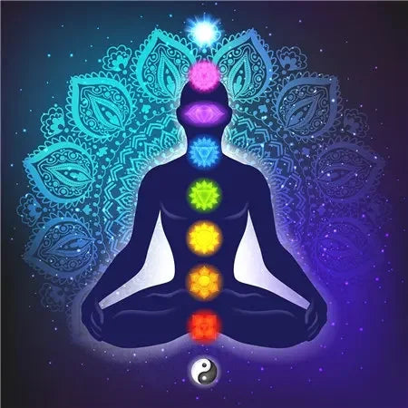 Tranquil Buddha Chakra Mandala Canvas – Meditation Wall Decor